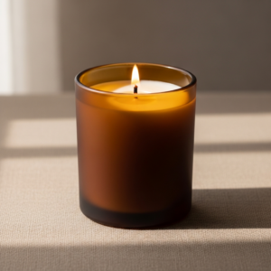 Amber Hearth Soy Candle