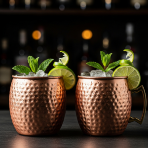 Copper Moscow Mule Mugs