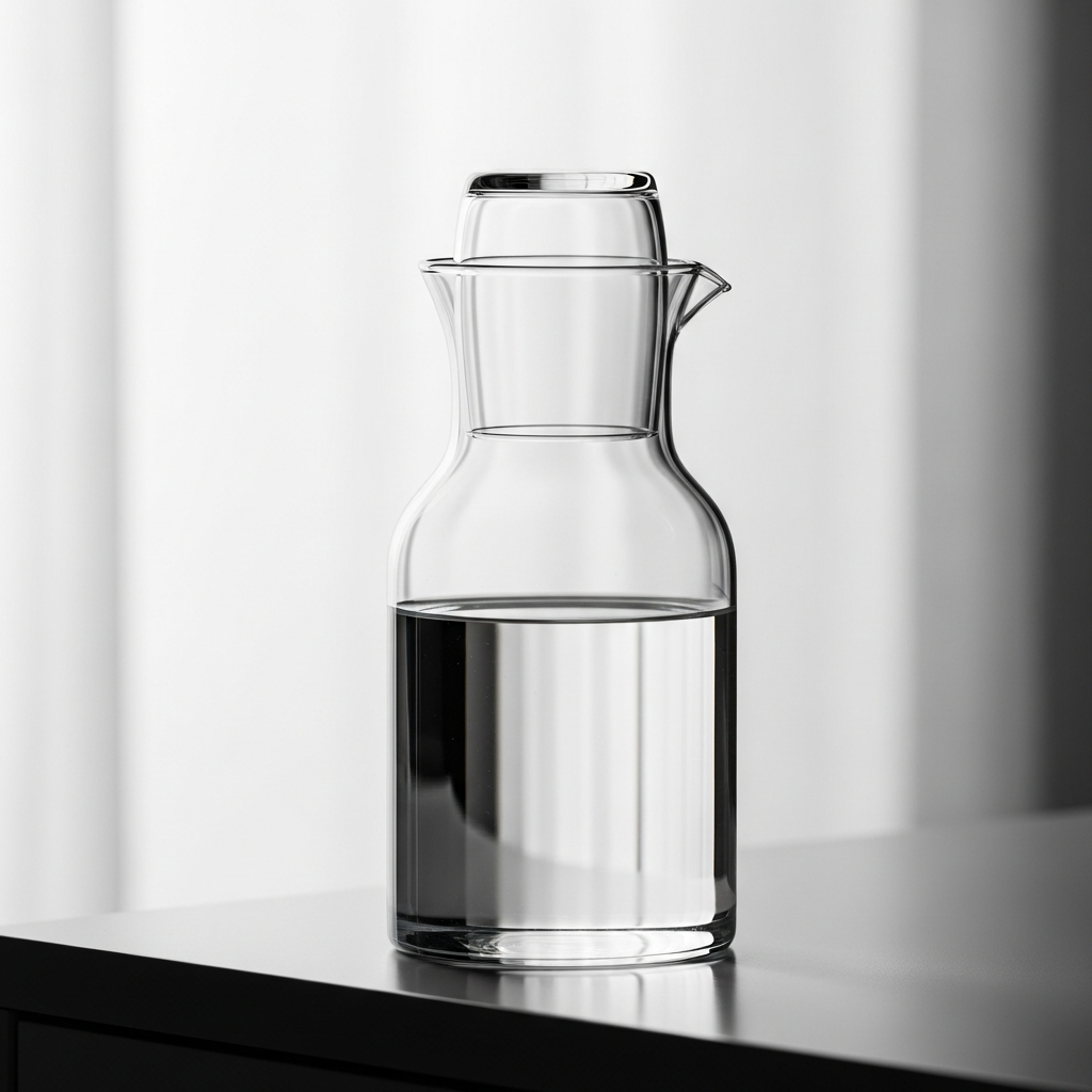 Glass Carafe & Tumbler