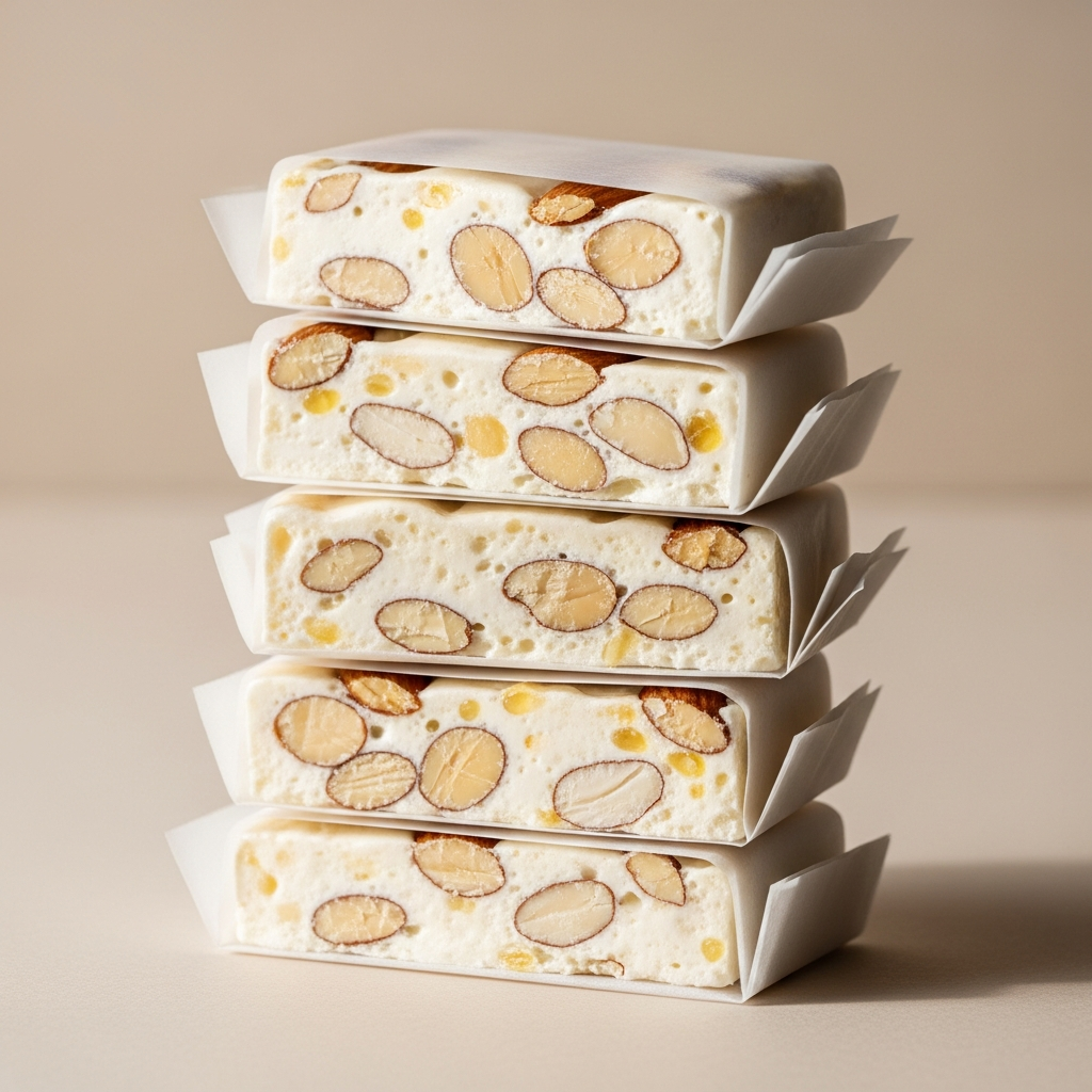 Honey Nougat Bars