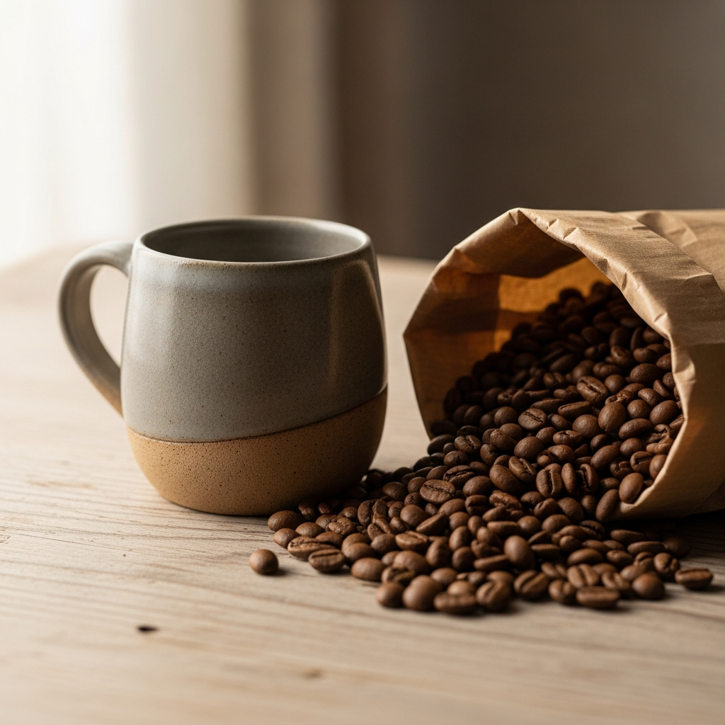 Morning Roast Mug + Beans