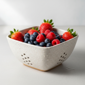Stoneware Berry Bowl